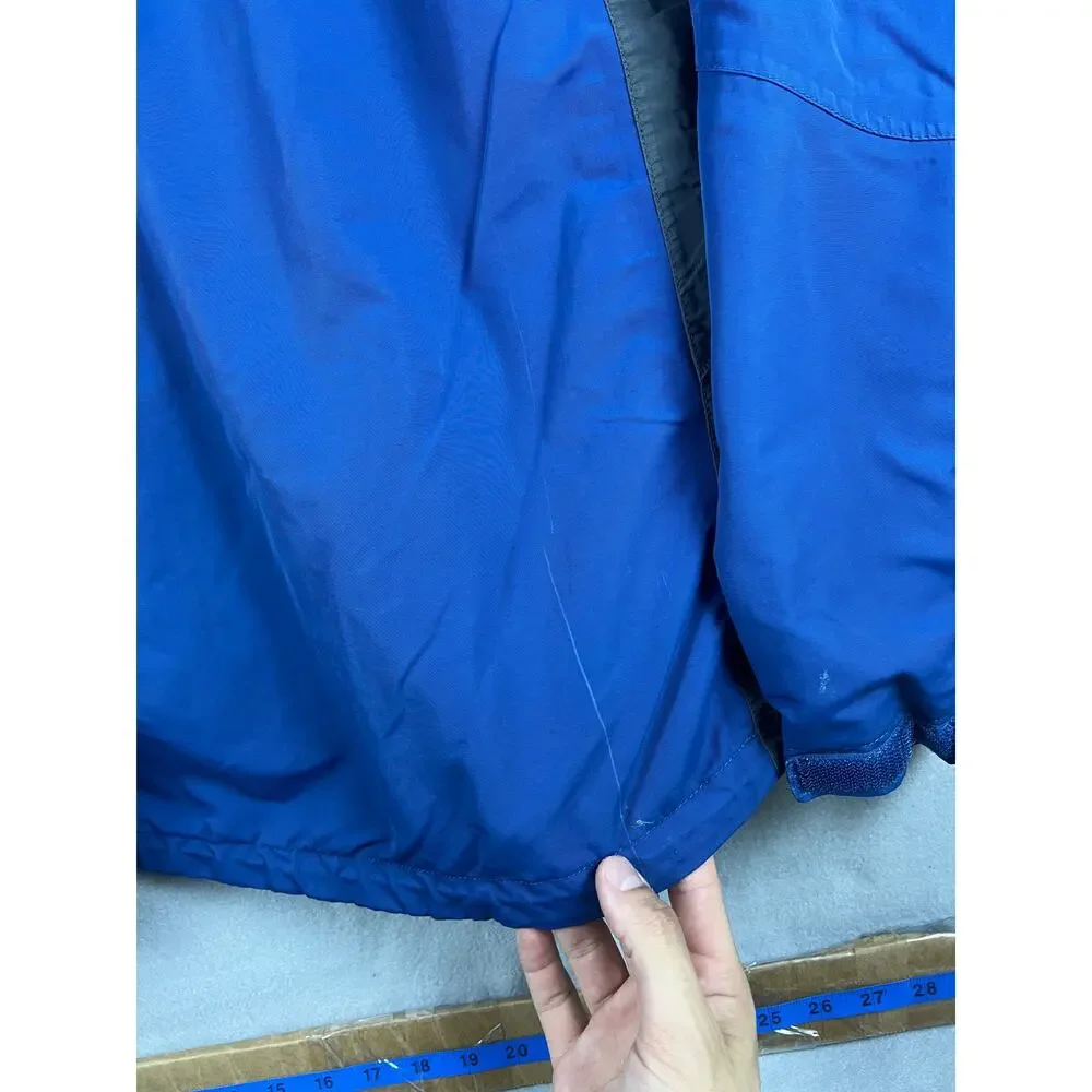 The North Face HyVent Ski Jacket Mens M Blue Waterproof Winter Sports Outdoor